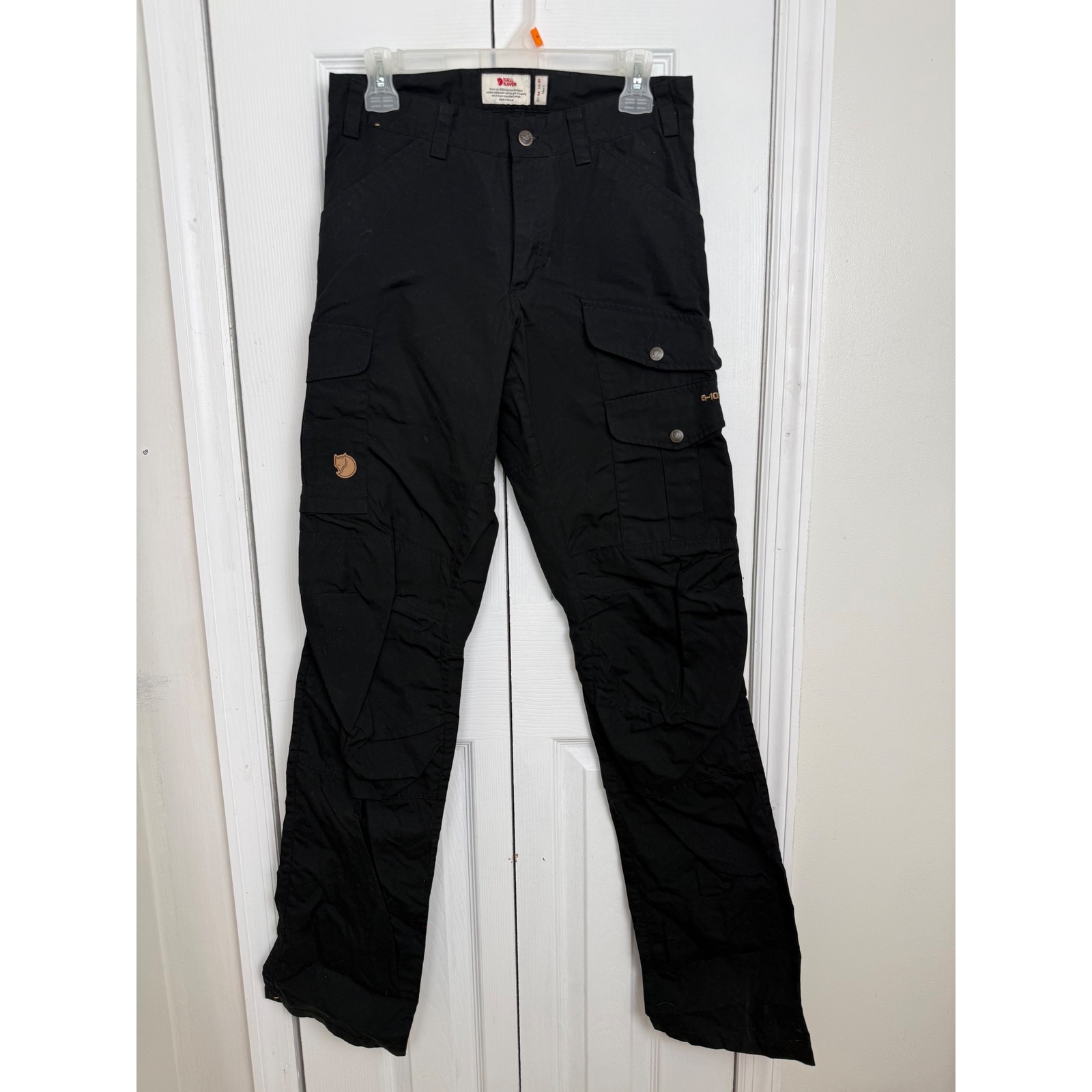 Fjallraven Barents Pro Trousers Eu 44 Us 29 Black G-1000 Outdoor Hiking Cargo